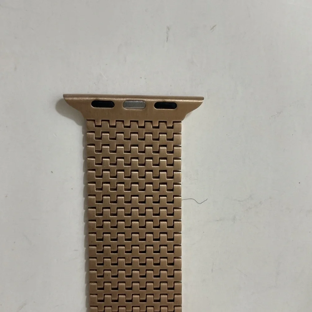 LULULOOK Magnetic Stainless Steel For Apple Watch 42mm‎ Rose Gold New Open Box.